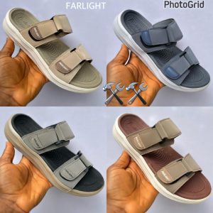 Front angle of Farlight Footwear sneakers showing full design