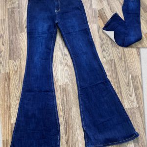 Brant Flare Jeans for Women – High-Waist Stretch Denim with Retro Chic Style