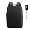 Front view of INTVN Travel Laptop Backpack showing sleek design