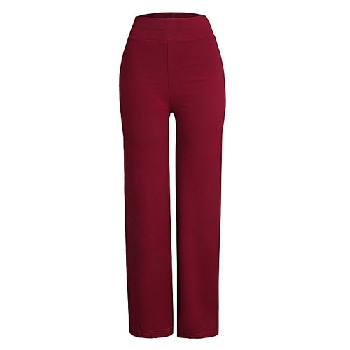 Wine Palazzo Trousers – Flowy, Elegant & Comfortable Wide-Leg Fit