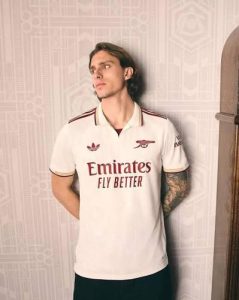 Adidas Arsenal FC 2025/26 Third Jersey – White Official Kit