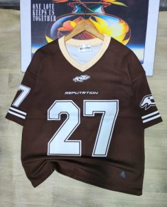 REPUTRITION Streetwear Jersey – Fashion Number 27 Top