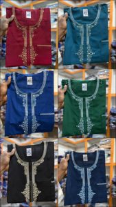 Men’s Jalabiya Shirt – Traditional Embroidered African & Middle Eastern Top