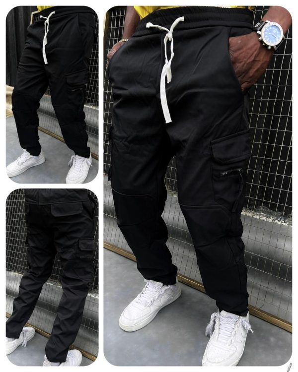 Cargo Jogger Pants – Slim Fit Utility Streetwear Trousers