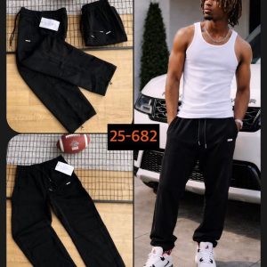 Men’s Black Joggers – Premium Comfort Streetwear Sweatpants