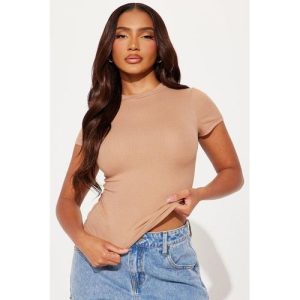 Short Sleeve Basic Top