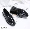 Black Patent Bow Tassel Loafers – Women's Classic Fashion Shoes
