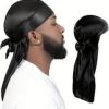 Black Satin Durag