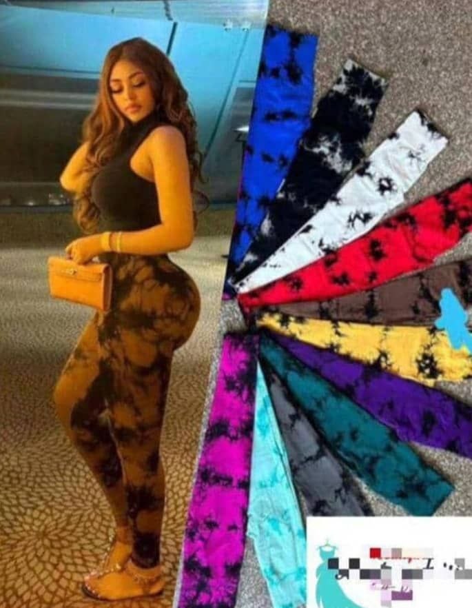 Women's High-Waist Tie-Dye Leggings