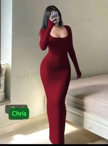 Women’s Wine Square-Neck Maxi Dress
