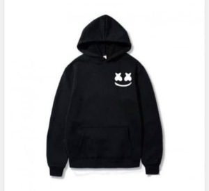 Men’s Black Graphic Hoodie