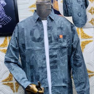Men’s Washed Print Shirt