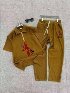 Men’s United Kingdom Ribbed Polo & Trouser Set