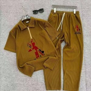 Men’s United Kingdom Ribbed Polo & Trouser Set