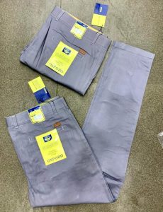 Wrinkle-Free Cotton Trousers for Men
