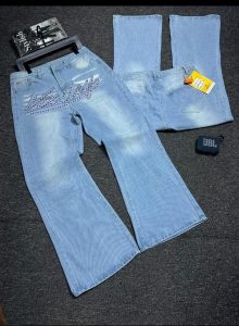 Light Blue Flare Jeans