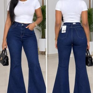 Women’s Dark Navy Flare Jeans