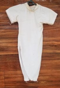 Women’s Short-Sleeve Midi Dress with Side Slit