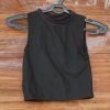 Women’s Sleeveless Mock-Neck Crop Top